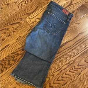 AG Dark Wash Blue Jeans